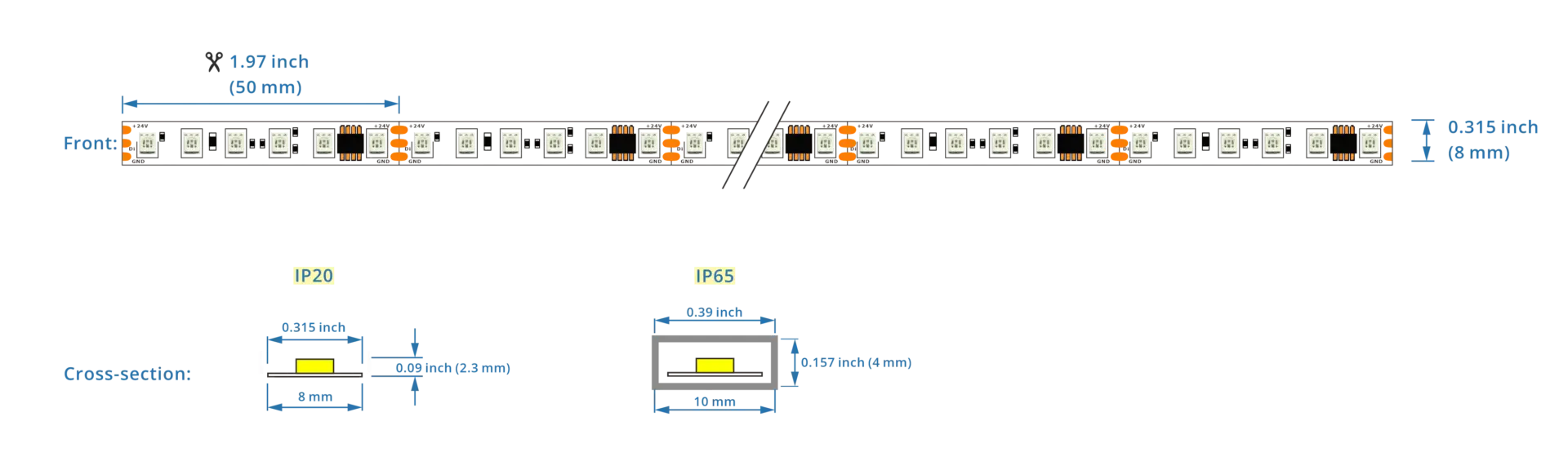 drawing + ip65